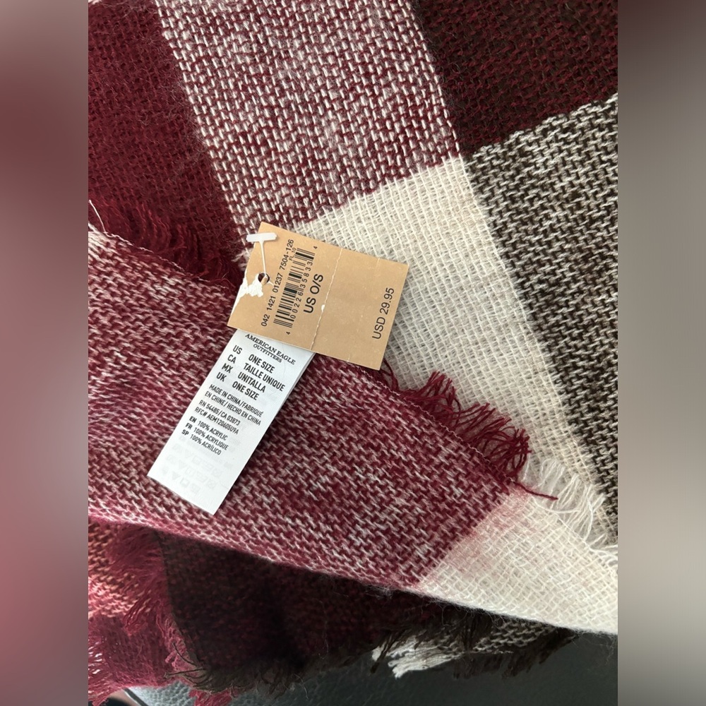 New American Eagle blanket scarf